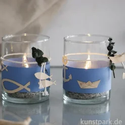 Furnierholz Fische, Natur, 4-6 cm, Stärke 1 mm, 16 Stück