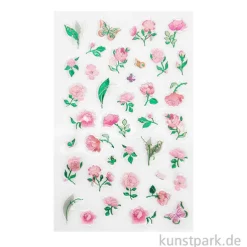 Gelsticker - La Vie en Rose, 38 Aufkleber
