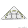 Geodreieck Kunststoff ohne Griff, 14 cm