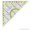 Geodreieck mit Haltegriff 22 cm