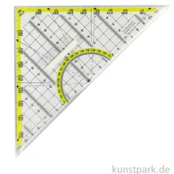 Geodreieck mit Haltegriff 22 cm