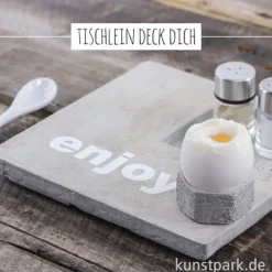 Gießform - Quadrat mittel - 18,5 x 18,5 cm, Tiefe 3,5 cm