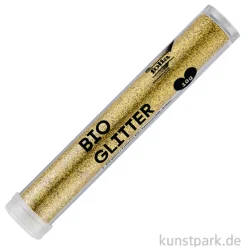 Glitter zum Basteln - Gold, biologisch abbaubar, 10 g