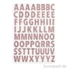 Glitzer Sticker - Buchstaben, Groß, Rosegold