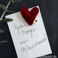 Good old friends - Filzherzmagnet, Herzensmensch