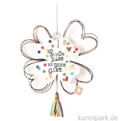 Good old friends - Kleeblattornament, Konfetti, So schön