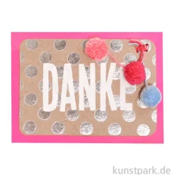 Good old friends - Mini Kärtchen, Danke