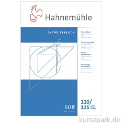 Hahnemühle DIAMANT Transparentblock 50 Blatt, 110/115g