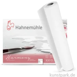 Hahnemühle HARMONY Aquarell Papier, 300g - matt, 152 cm x 10 m Rolle
