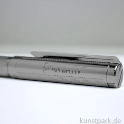 Hahnemühle Kugelschreiber aus Metall, Silber