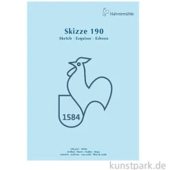 Hahnemühle SKIZZE 190, 1584 Skizzenblock, 50 Blatt, 190g