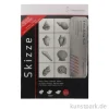 Hahnemühle Zeichenset - 2 Skizzenblöcke A4 (100 Blatt) + 6 Bleistifte
