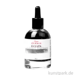 HERBIN Aquarelltinte Eclats, Schwarz, 50 ml