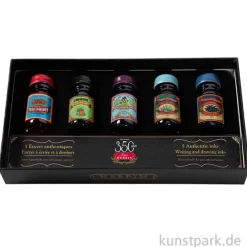 HERBIN Geschenkset 350 Jahre mit 5 x 10 ml Jubiläumstinten