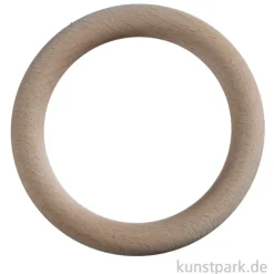 Holzring für Makramee, 100 mm, 1 Stück