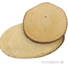 Holzscheibe roh, 10 Stück