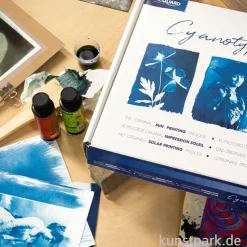 Jacquard Cyanotype Set mit viel Zubehör