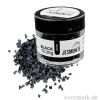 Jesmonite Glas Chips zum Eingießen, Schwarz, 30g