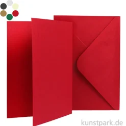 Karten und Kuverts, 6 Sets