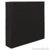 Keilrahmen schwarz - BLACK COTTON, Vernissage - 4,5 cm