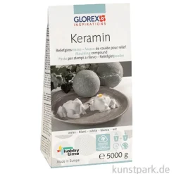 Keramin Reliefgießmasse Weiß, 5 kg