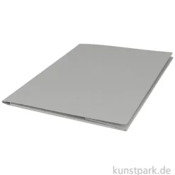 Klassische Zeichnungsmappe aus hellgrauem Karton