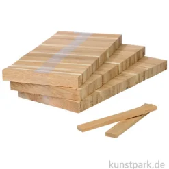 Klötzchenmann Holzklötzchen zum Basteln, Eiche, 22x8x160 mm, 78 Stück