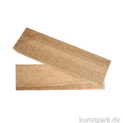 Klötzchenmann Holzklötzchen zum Basteln, Buche, 22x8x80 mm, 78 Stück