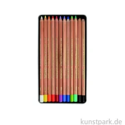 Koh-I-Noor Soft-Pastell Kreidestifte, 12 Stifte im Metalletui