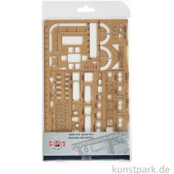 Koh-I-Noor Zeichenschablone - Architekt / Technische Zeichnungen