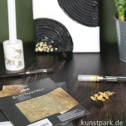 KREUL Blattmetall - Gold, 140 x 140 mm, 25 Blatt