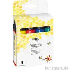 KREUL Candle Pen - Basic Set mit 4 Kerzenstiften