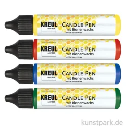 KREUL Candle Pen - Basic Set mit 4 Kerzenstiften