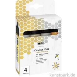 KREUL Candle Pen - Glamour Lighting Set mit 4 Kerzenstiften