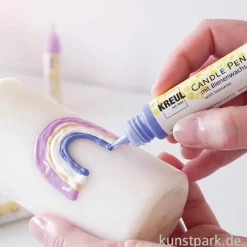 KREUL Candle Pen - Hello Baby Set mit 6 Kerzenstiften