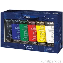 KREUL el Greco Acrylfarben Set - 6 Tuben 75 ml