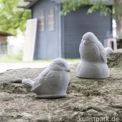 Latex-Gießform Rotkehlchen, 4,5 x 6 cm