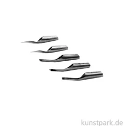 Linolschnitzwerkzeuge, 5 Ersatzmesser im Karton