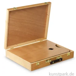 Malkoffer, Holz, Groß, 41 x 33 x 8 cm