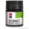 Marabu Decormatt Acryl, Schwarz, 50 ml