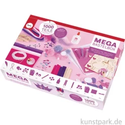 Mega-Bastelbox - Unicorn, 1000 Teile