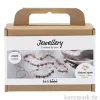 Mini Bastelset Schmuck, Achat Perlenkette + Armband
