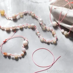 Mini Bastelset Schmuck, Achat Perlenkette + Armband