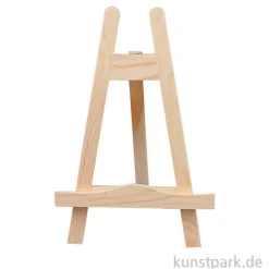 Mini-Staffelei aus Holz mit einer Höhe von 25 cm