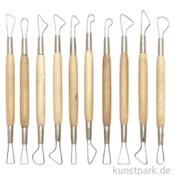 Modellierschlingen Set mit 10 Werkzeugen