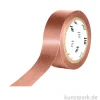 MT Masking Tape Metallic Bronze, 15 mm, 7 m Rolle