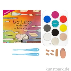 PanPastel Set mit 10 Farben + Workshop Book, Julia Woning