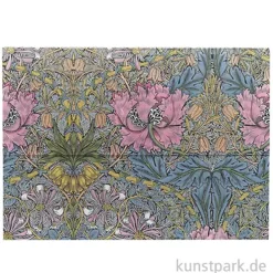 PAPERBLANKS Dokumentenmappe - William Morris Heckenkirsche, 325x235 mm