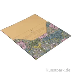 PAPERBLANKS Dokumentenmappe - William Morris Heckenkirsche, 325x235 mm