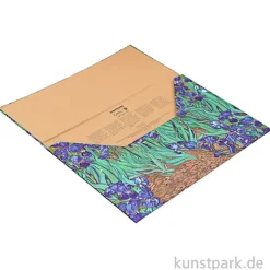 PAPERBLANKS Dokumentenmappe - Van Goghs Schwertlilien, 325 x 235 mm